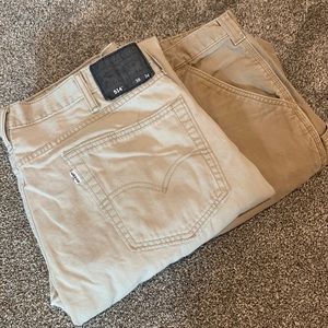 Carhart Levi men’s work pants bundle